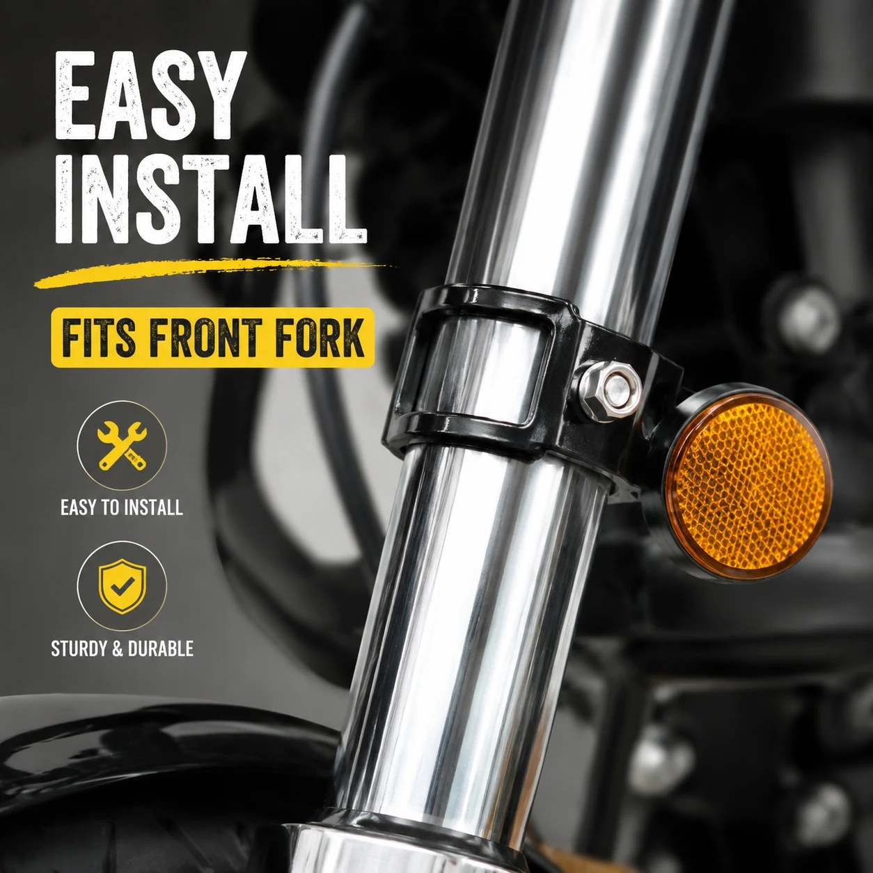 Braket Lampu Sein Depan Motor  - Outdoor Power Xtreme ulasan dan harga
