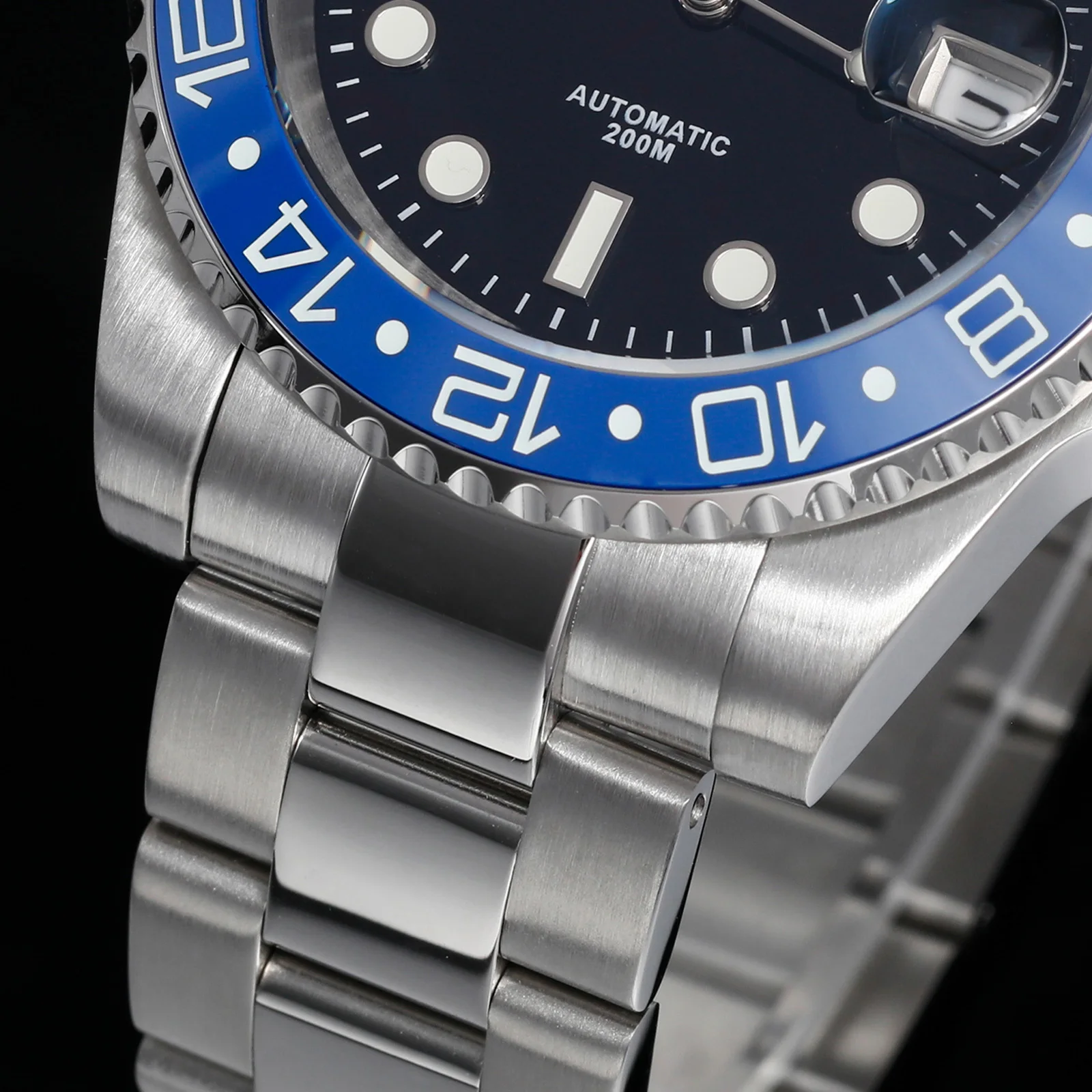 ADDIESDIVE Japan NH35A Calendar Men's Diver Automatic Mechanical Watch Hight Quality 200M Waterproof Sapphire Glass Wristwatch
