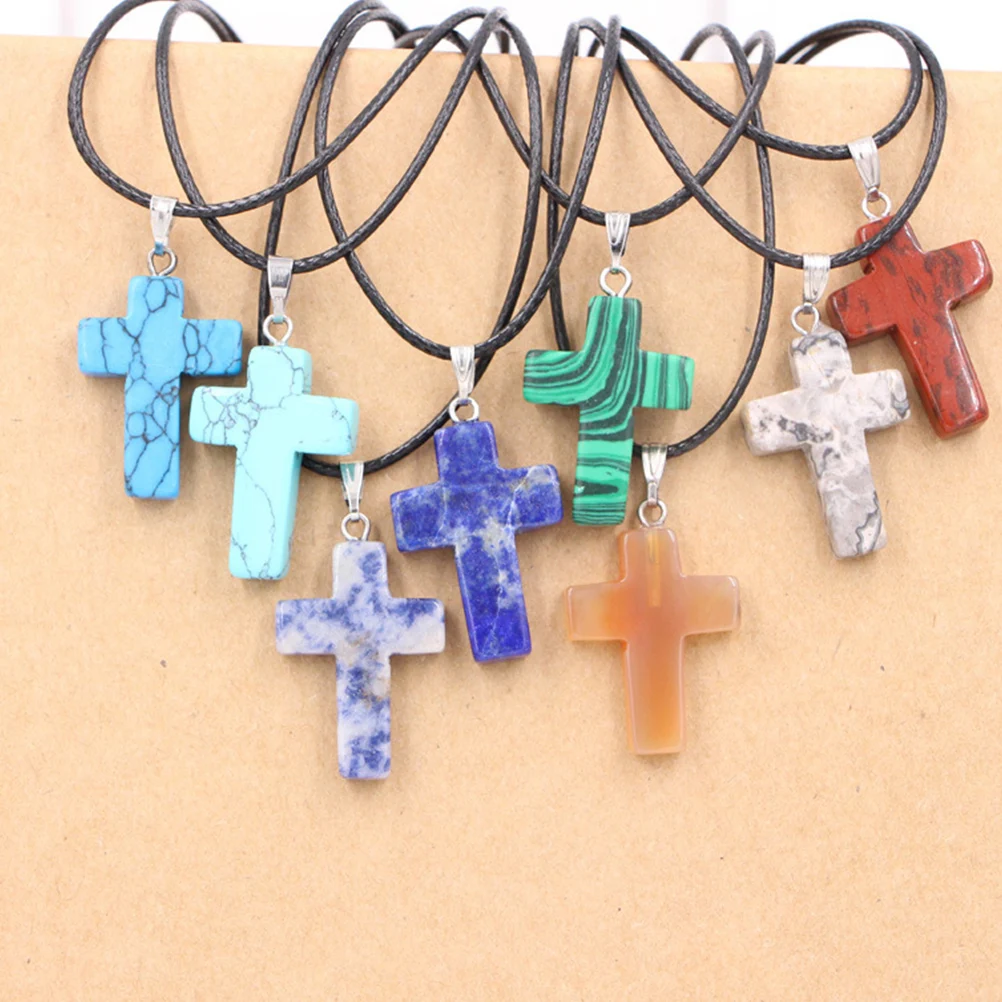 

20pcs Pendants Crystal Chakras charms for Jewelry Making Bracelet Accessories Lightweight Portable Gifts