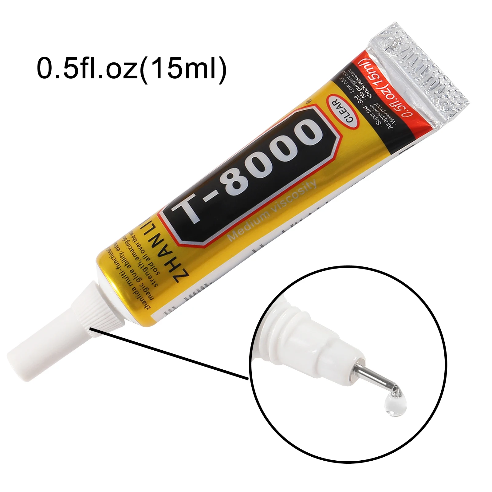 T8000 Glue for Cell Phones T8000 Glue 15/50/110ml Adhesive Multi Function Glue for Phone Repair Tablet Glasses Jewelry