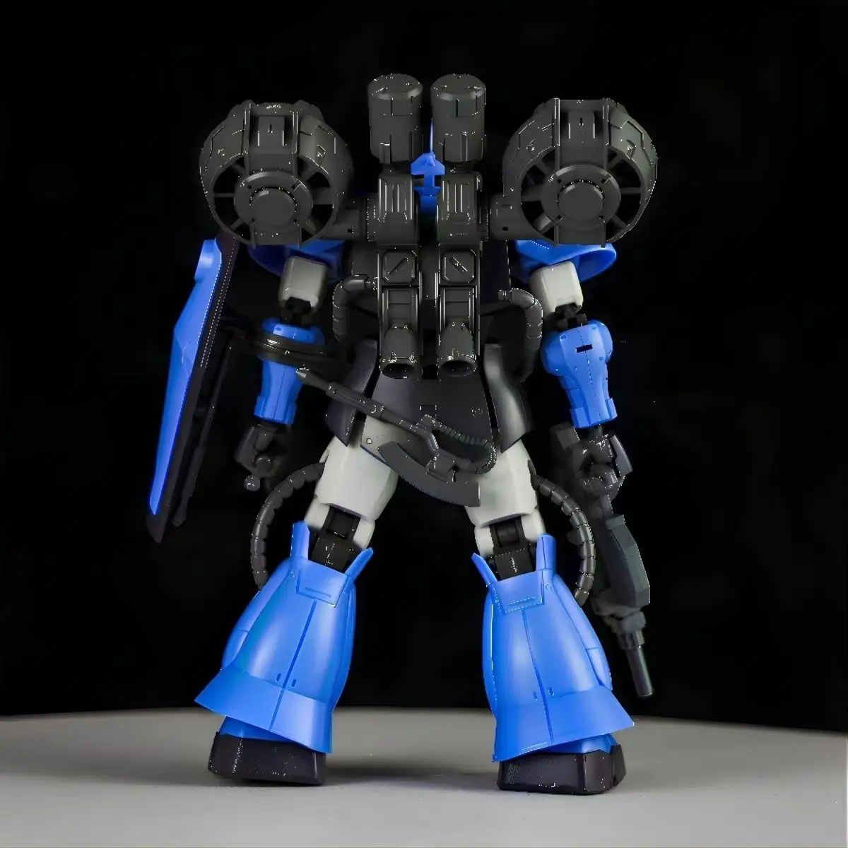 GTO Ramba Ral Gouf HG 1/144 Mech Assembly Model Kit Action Figures Robot Doll Kids Toys Bring Flying Backpack Decorative Gift