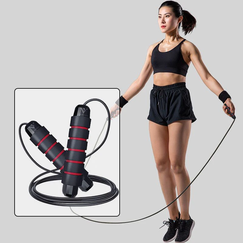 Adult Professional Training Weight-bearing Rope Wire Bearing Weight Loss Adjustable Children's Fitness Exercise Skipping Rope