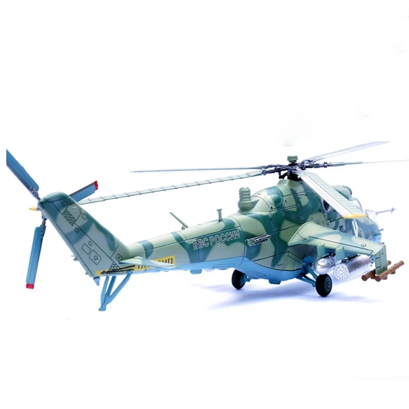 Diecast 1:72 Scale 14005PE Mi24 helicopter Mi-24V Alloy Finished Simulation Model Souvenir Gifts For Adult Boy