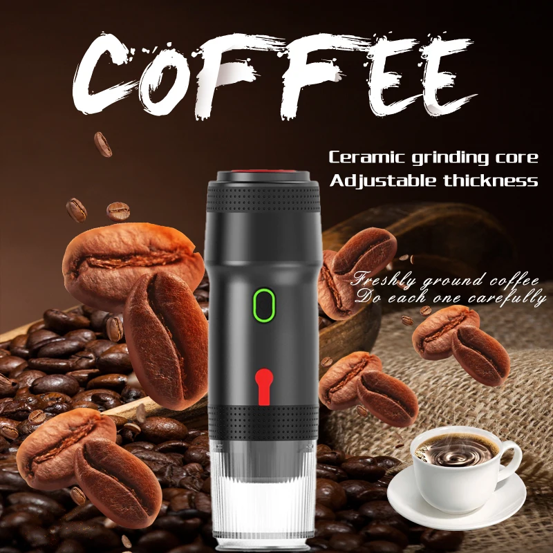 

2024 New portable automatic espresso capsule coffee machine size capsule coffee powder universal