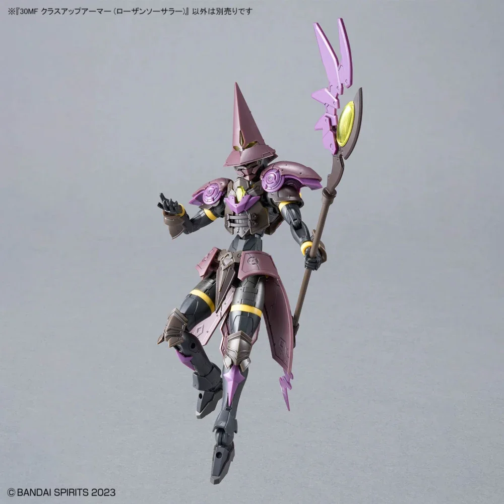 Op voorraad Bandai Original 30MF Class Up Armor 3-in-1 Set: Rosan Sorcerer, Wizard&Enchanter Model Kit Core & Armor Cross System