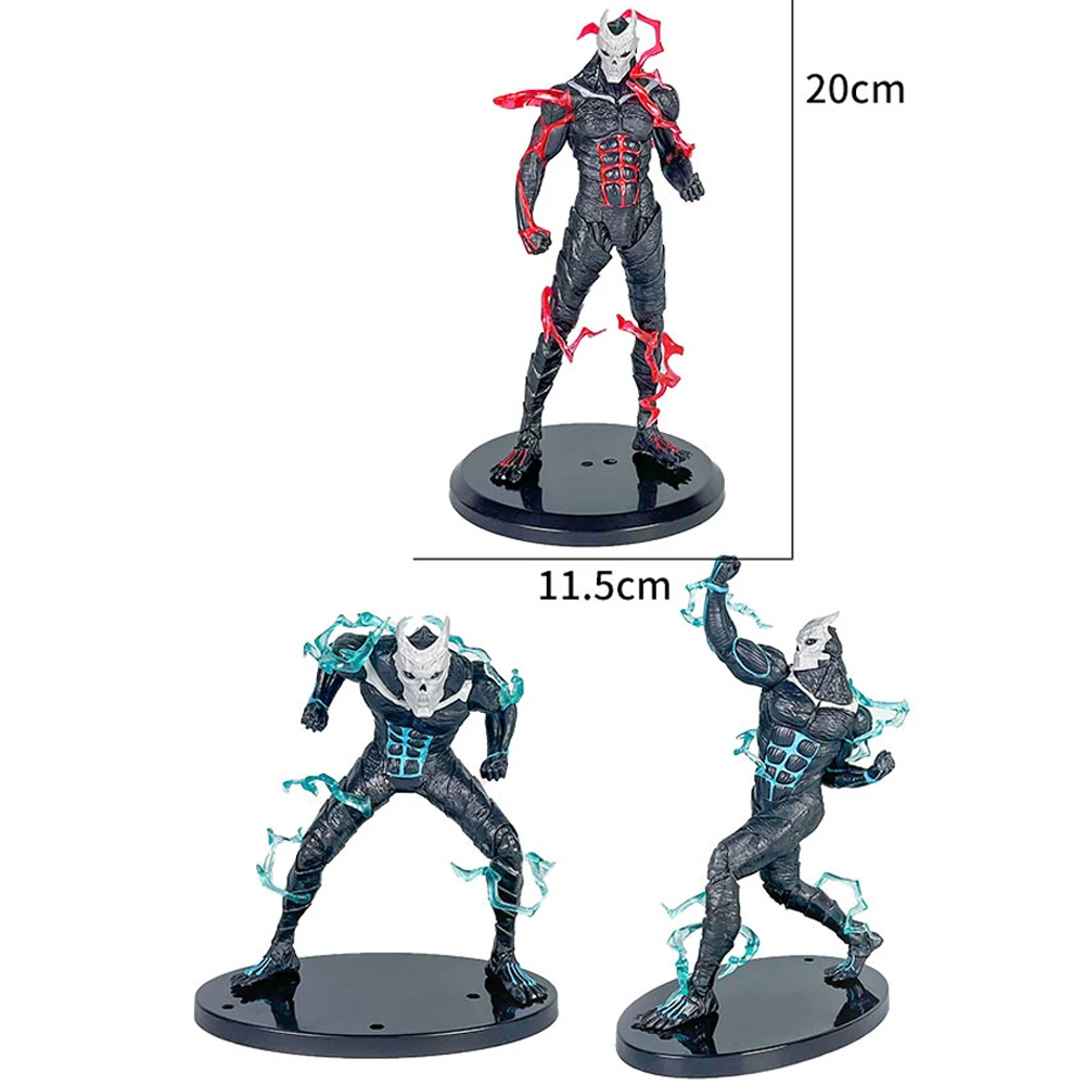 몬스터 8 피규어 괴수 넘버 에이트 피규어 카프카 히비노 스탠드 몬스터 폼 No. 크리스마스 선물을위한 8 애니메이션 장식 모델 장난감