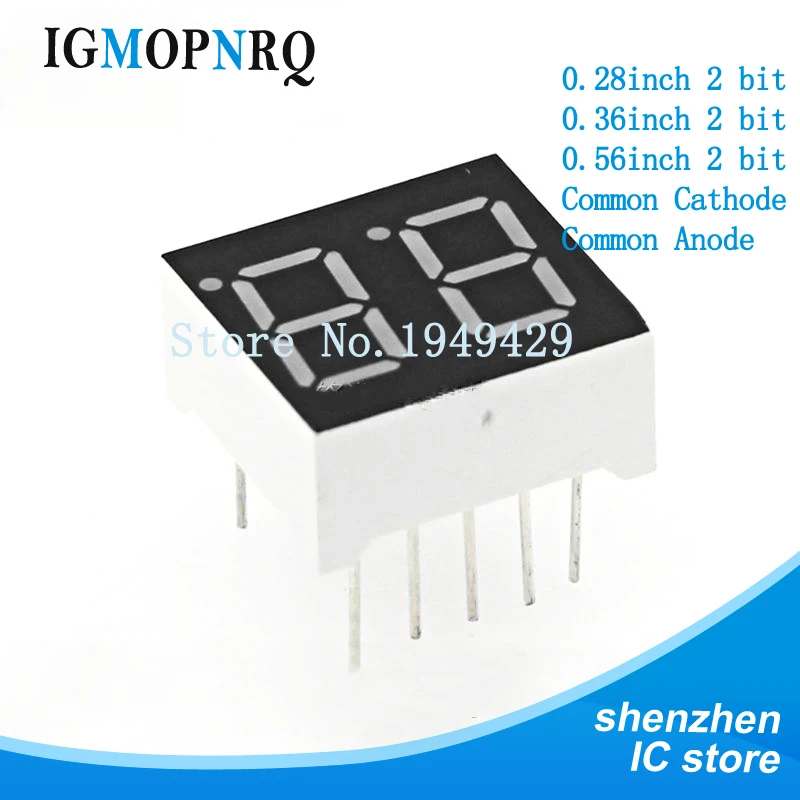 5Pcs 7 Segment Comm…