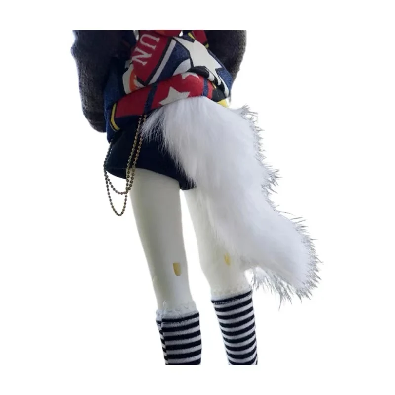 BJD Doll Tail for 1/6 4/1 1/3 Doll Handmade Fake Animal Toy Cute Halloween Soft Accessories Cute Cosplay Props