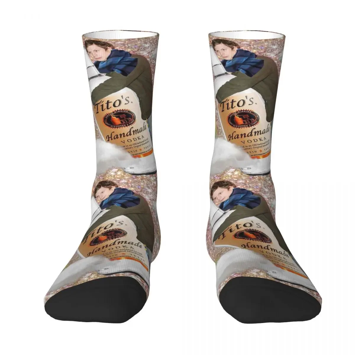 

Glitter Michael Socks Harajuku Sweat Absorbing Stockings All Season Long Socks Accessories for Unisex Birthday Present