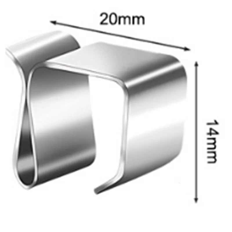 신선한 크리스마스 장식 랜턴 클립 50개 크리스마스 조명 클립 야외 랜턴 훅 케이블 클립, 크리스마스 조명 설치용