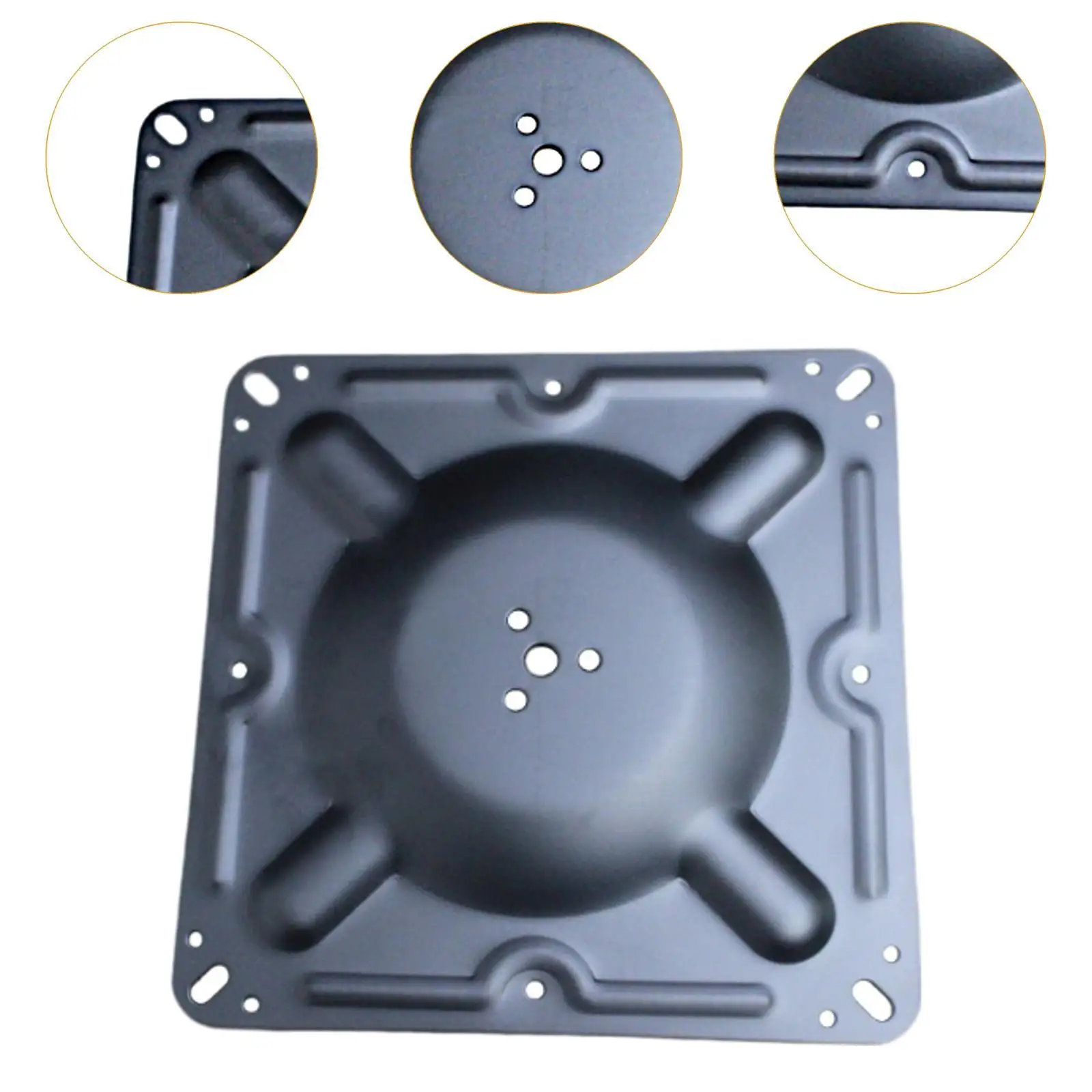 Bar Stool Mounting Plate Easy Installation Metal Furniture Leg Mount Plate