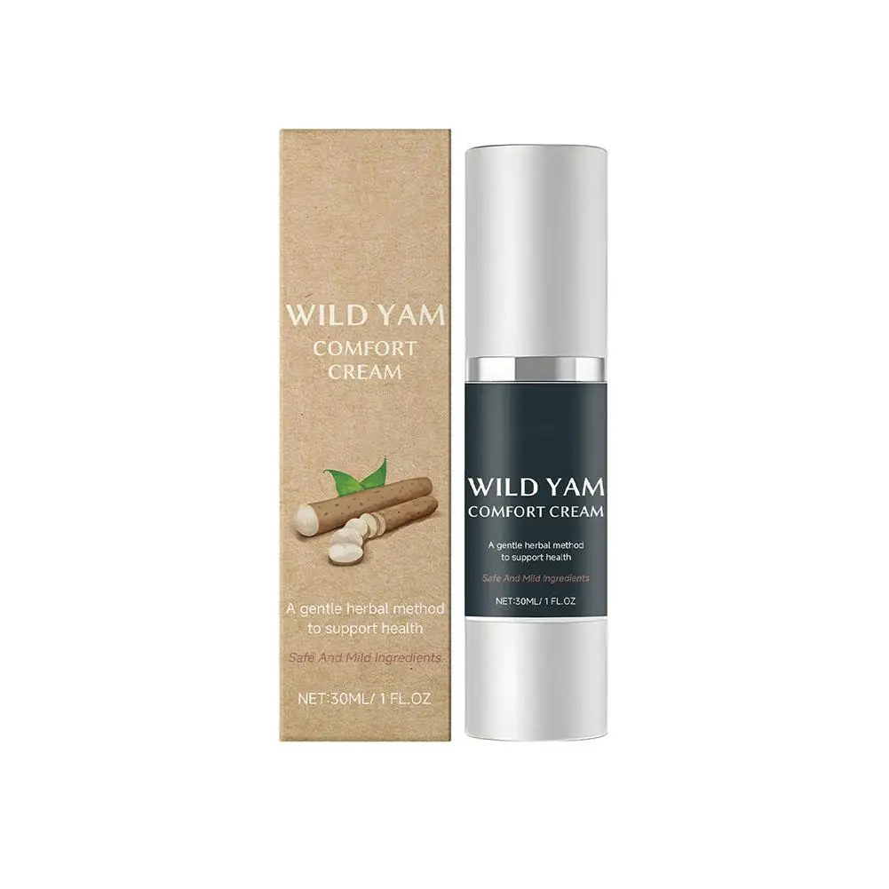 Novo creme de inhame selvagem hidratante hidratante e remoção de hormônio de inhame calmante equilíbrio regular bálsamo rugas creme selvagem h5t5