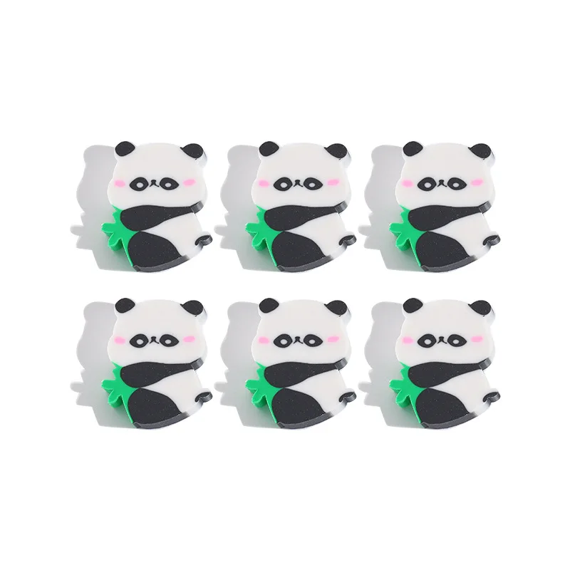 

50pcs Cute Panda Adorable Cartoon Supplies Portable Mini For Office Study Creative Stationery Bulk Kawaii
