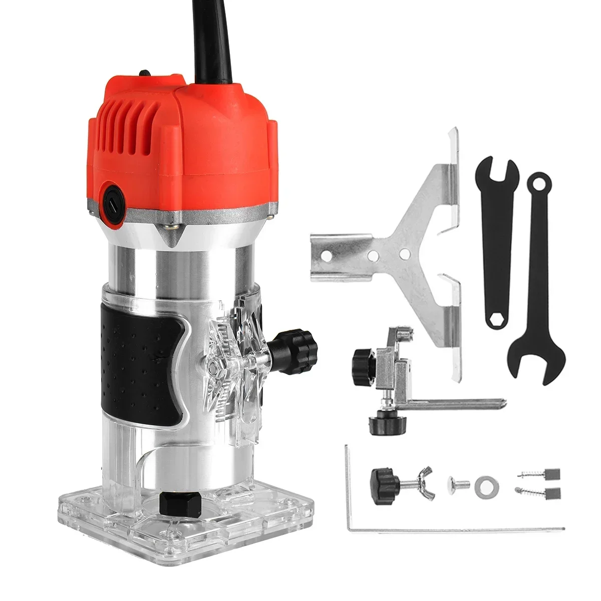 

2300 Вт 20000 об/мин деревообрабатывающий электрический триммер фрезерный станок по дереву гравировальный долбежный обрезной станок ручной резьбовой станок фрезерный станок по дереву