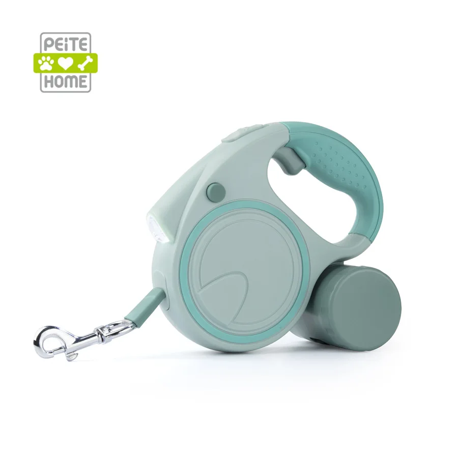 3M/5M Led Light Nylon Retractable Dog Leash Rope for Small Medium Large Dog Cat Retractable Dog Leashes Cat Lead Pet Leash