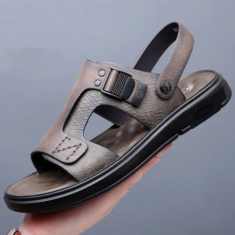 Men Sandals Summer Leisure Beach Holiday Sandals Men Shoes  New Outdoor Male Retro Comfortable Casual Sandals Men Sneakers