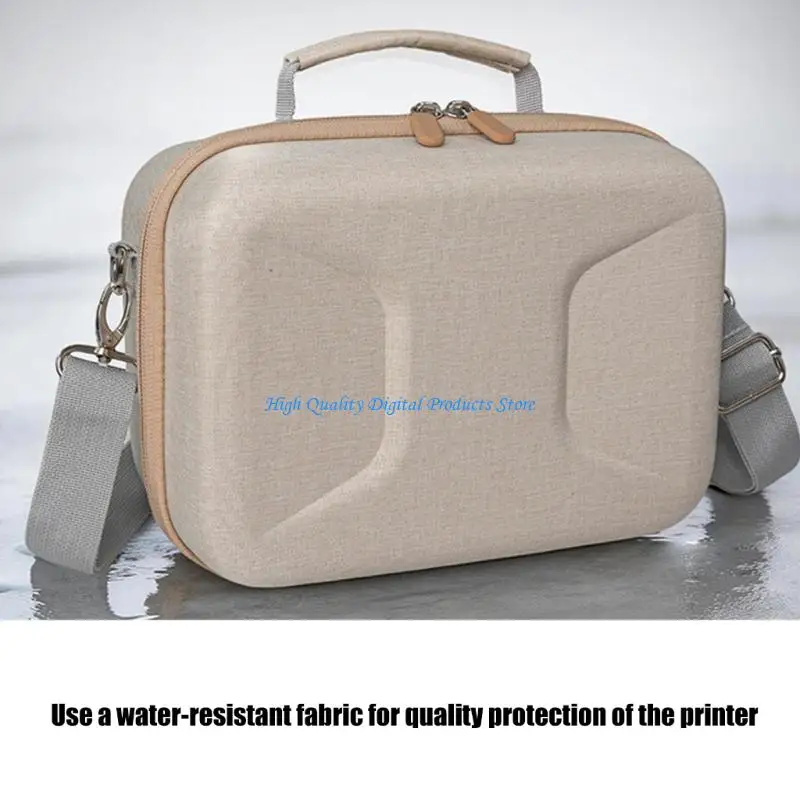U2JE Smartphone Photo Printer Travel Case with Zippered Mesh Pocket for Printer