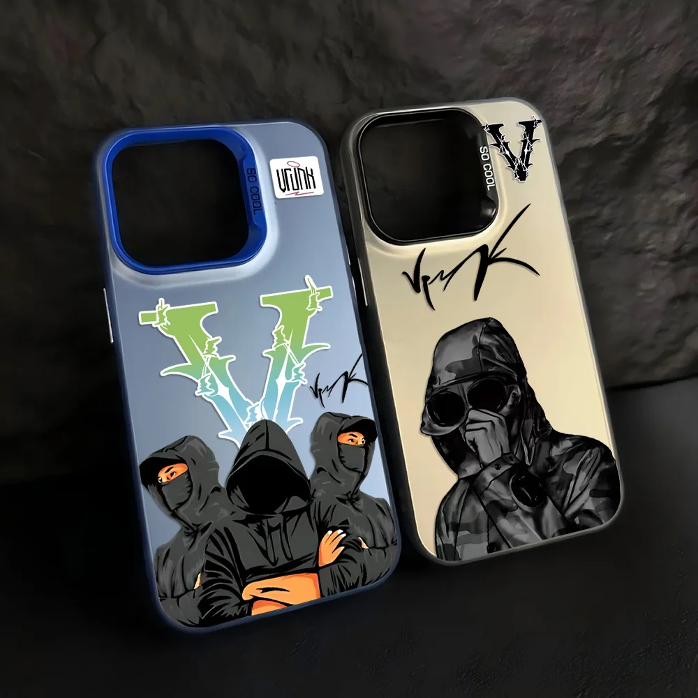 حافظة لهاتف آيفون 17 16e 16 15 14 13 12 11 mini Pro Max X XR 8 7Air Plus غطاء خلفي غير لامع مضاد للسقوط