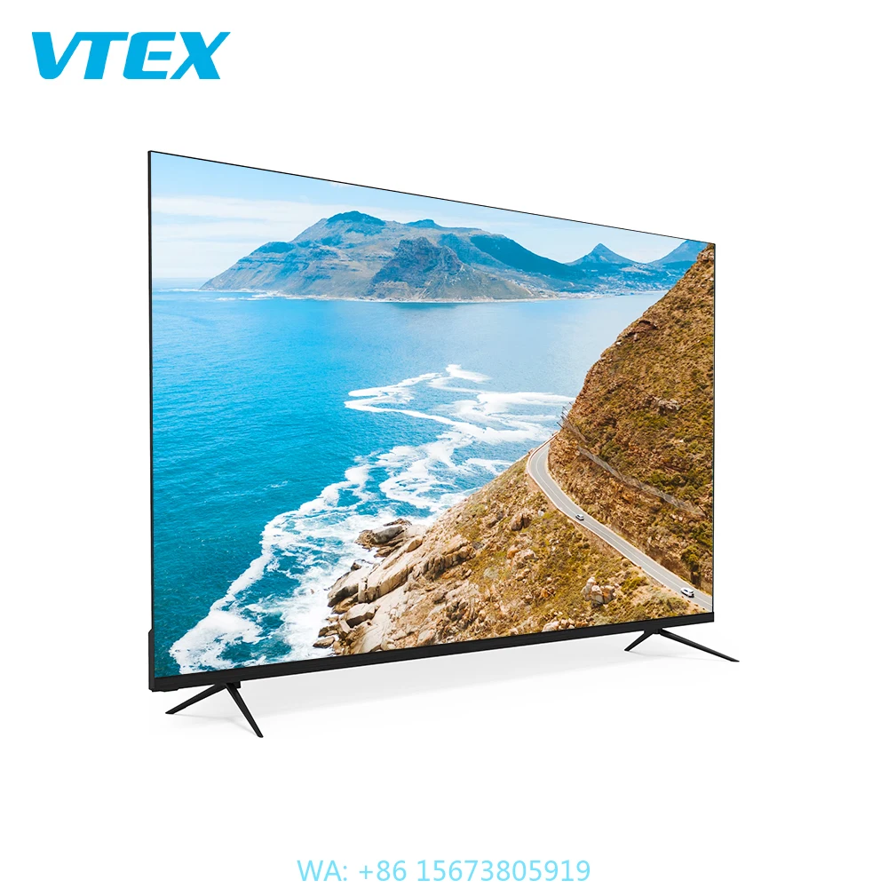 Frameless Large Memory Screen LED TV 55 60 65 70 Inch Wifi 4K Slim FHD UHD Television Android Smart TV
