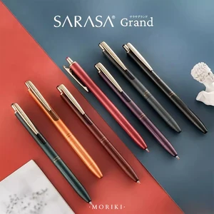 HOME was Limited, Jel, Kalem, Sarasa Grand, Retro Gövde, Metal, Mat, JJJ56 Tükenmez Kalemle Basma, 0,5 mm, Çabuk Kuruyan bir Ofis Kağıdı, Japonya 6 Büyük satış saragosa sw-no. 5