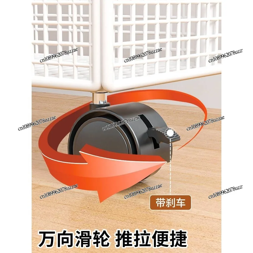 Door Crack Rack Toilet Gap Bathroom Ultra-narrow Storage Cabinet Extremely Narrow Shelf Storage Rack Trolley
