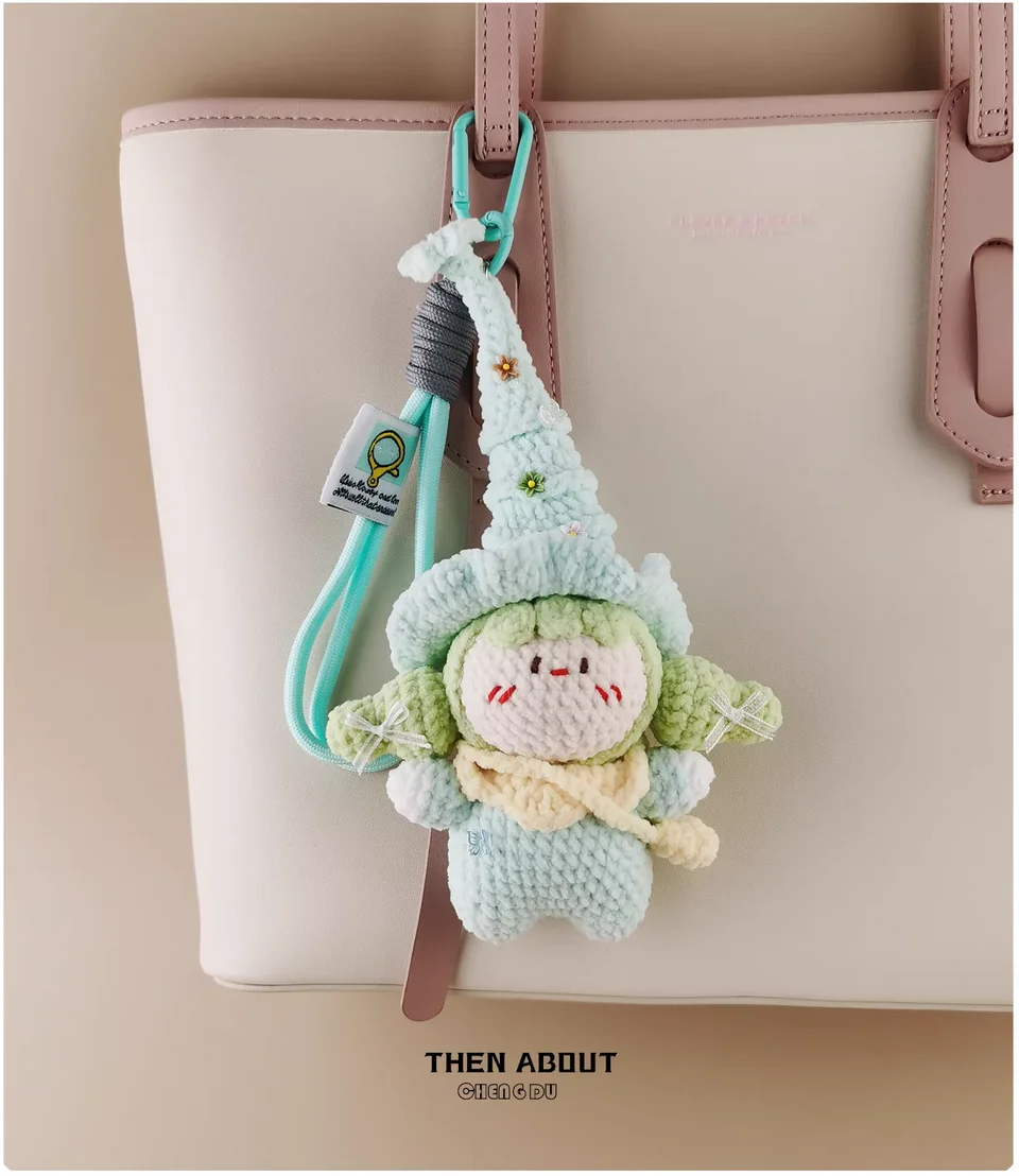 Elf dumplings doll bag pendant pendant Keychain pendant niche senior gifts.