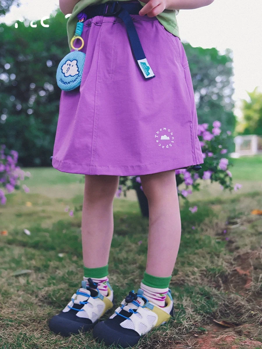 Quick Dry Outdoor Girls Skirt Workwear  Half Skirt Sports A-Line Inner  Summer New Arrival Children's Clothing
