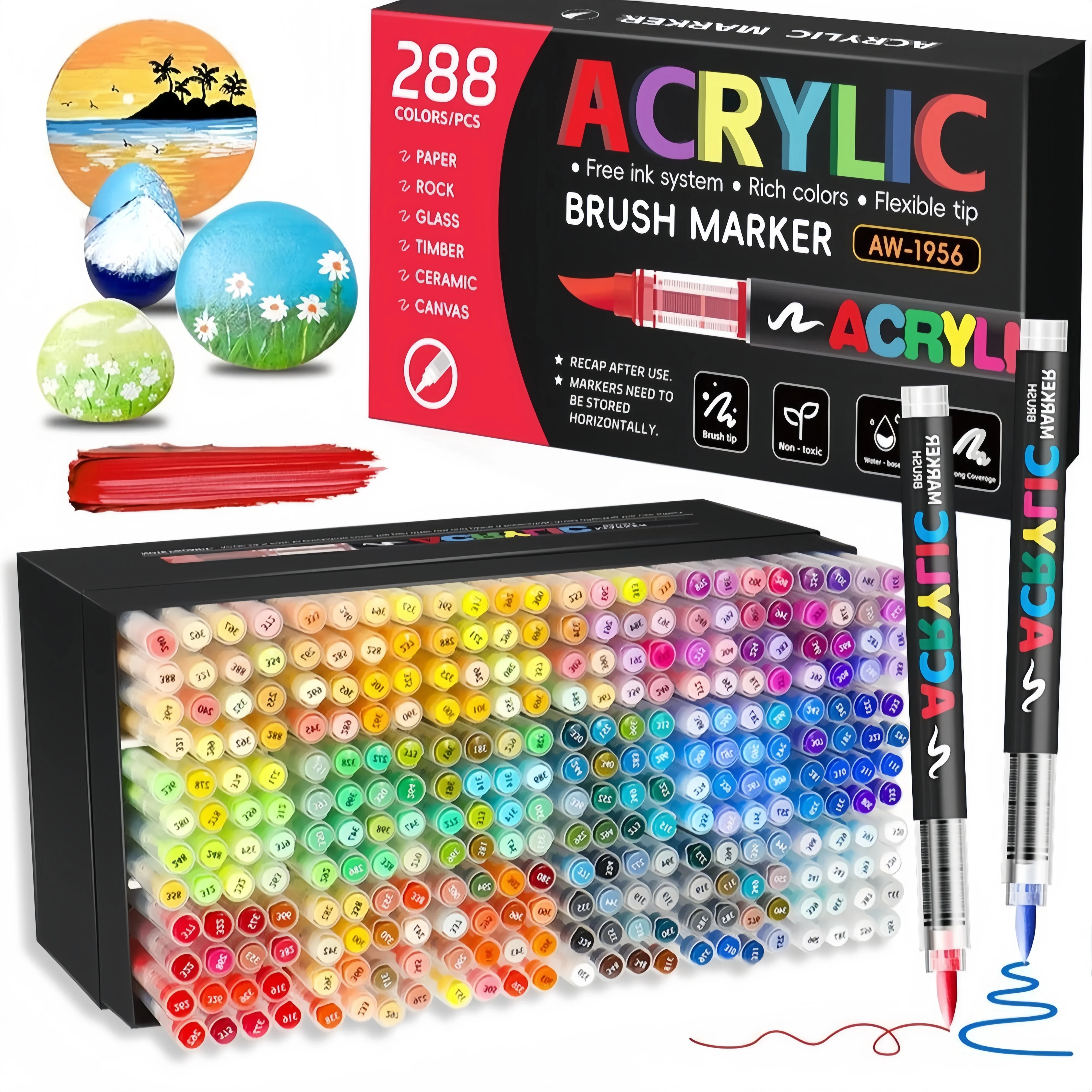 288 Colors Acrylic …