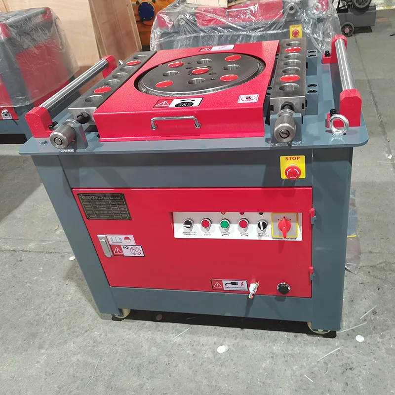 رائجة البيع مخصصة المهنية 6-45 مللي متر Mote Cnc هوب الصلب بار بندر آلة ثني حديد التسليح