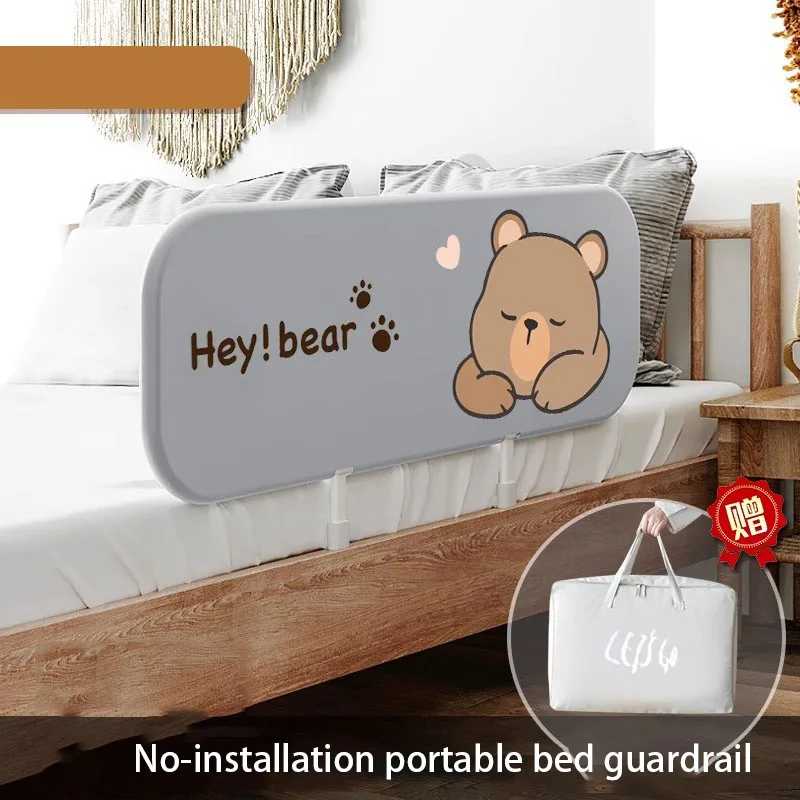 80cm guarda de trilho de cama de bebê 1 lado dobrável para crianças cama guardrail segurança portátil barreira proteção de cama para proteção 31,5 polegadas