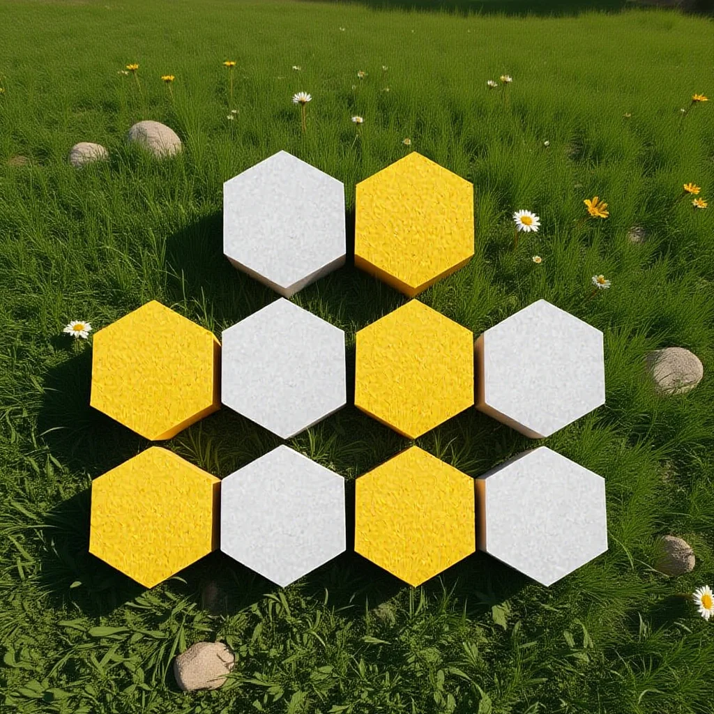 

10Pcs Hexagon Felt Acoustic Panels Soundproofing Board for Memo Display Bulletin Pin Board Office Home Decor Acoustic Panel