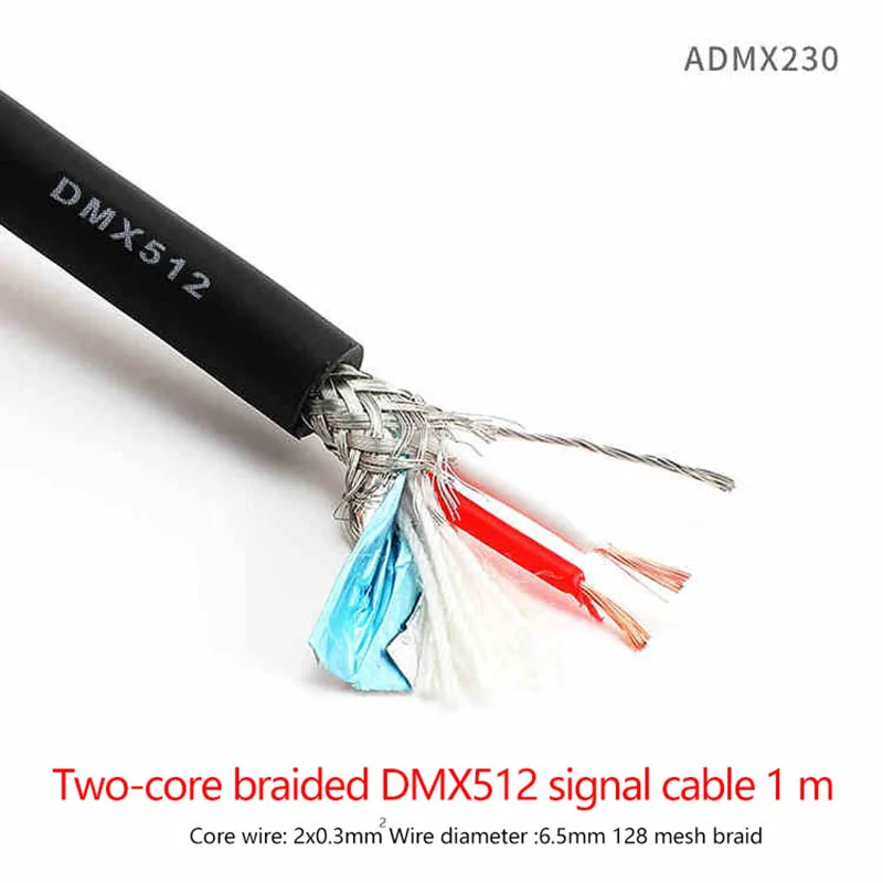 5- 50M Dual Bank Copper Audio Cable RCA Y Speaker Signal Connection 3.5 Headphone Port Cable APK420 Engineering Conference Room