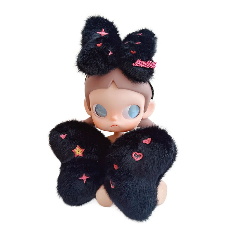 

Новый мультфильм крутая звезда пушистый мягкий бант 1/8 BJD кукла одежда аксессуары аниме игровая периферия