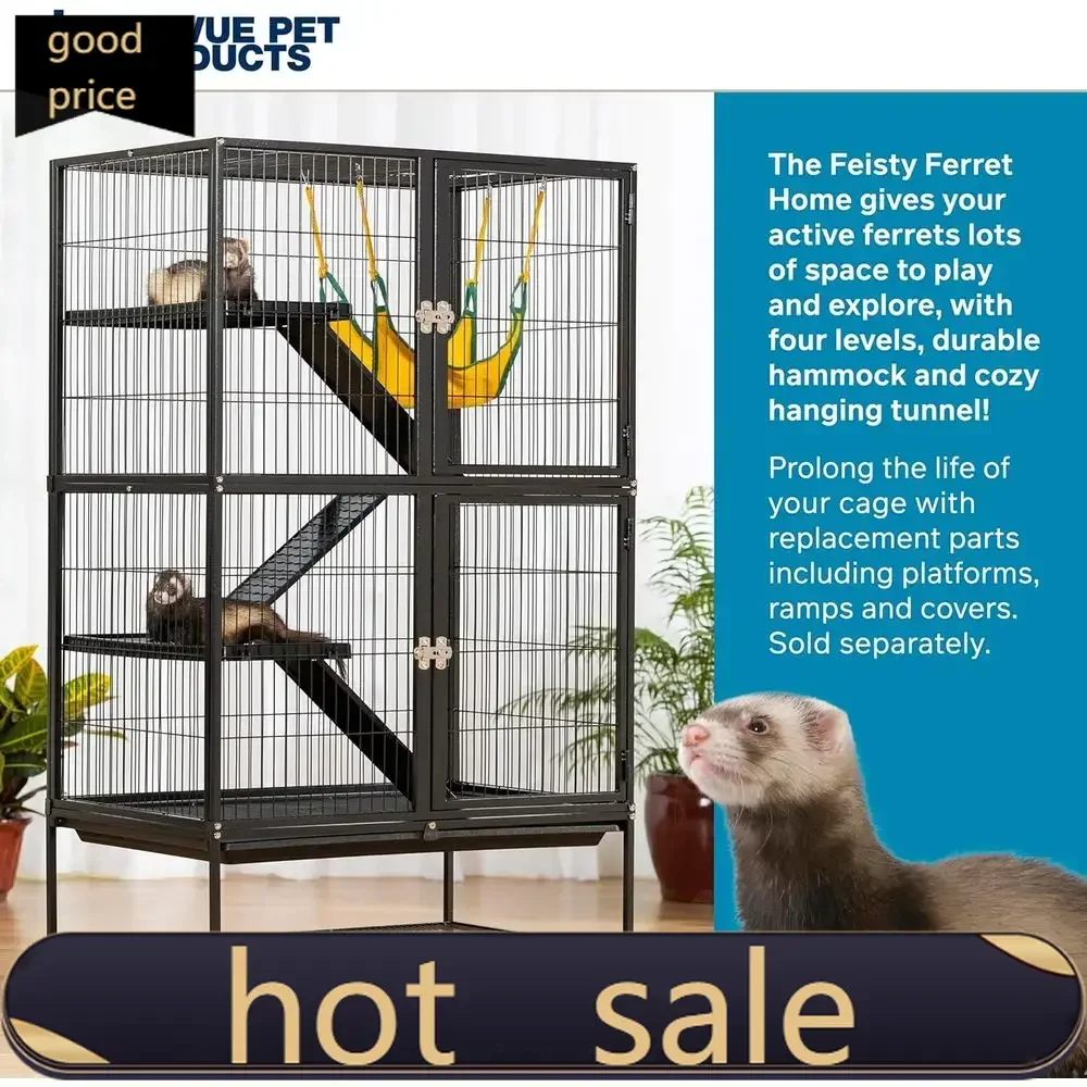 

Популярный домашний развлекательный комплект с подставкой, черным покрытием Hammertone, гамаком и замшевым тоннелем