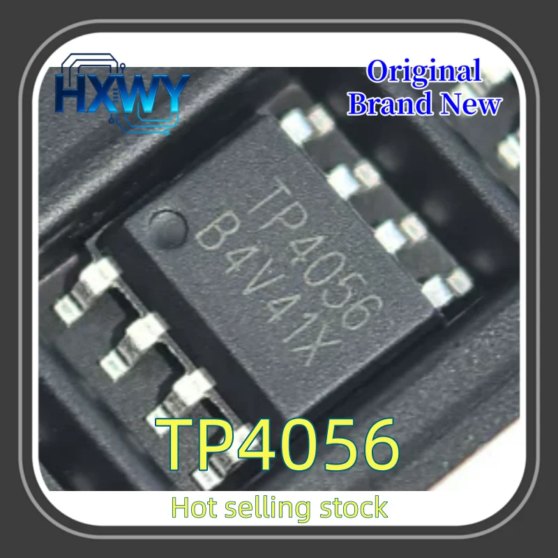 (10/50 pieces) TP4056 Power Management IC (Silkscreen Mark 4056 ESOP-8) - New Electronic Parts Fast Delivery High Quality
