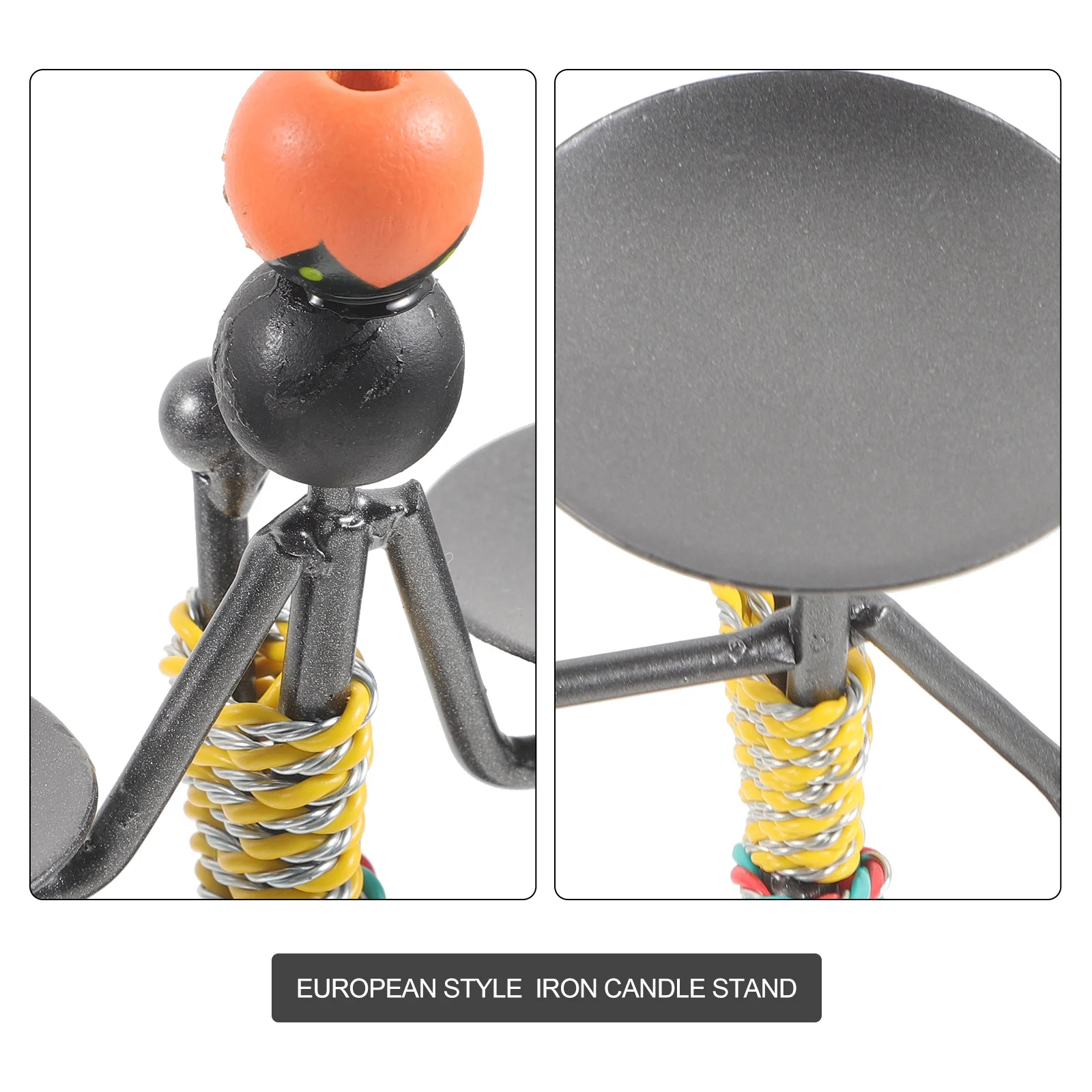 

4pcs Holder African Design Tabletop Decor For Party Wedding Xmas Home Decoration Candlesticks Holders