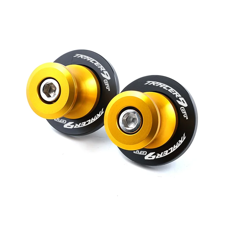 6 مللي متر لياماها الراسم 9 GT 9gt 2020 2021 2022 2023 TRACER9 الراسم 7 GT دراجة نارية Swingarm بكرات حامل مسامير المنزلق #4