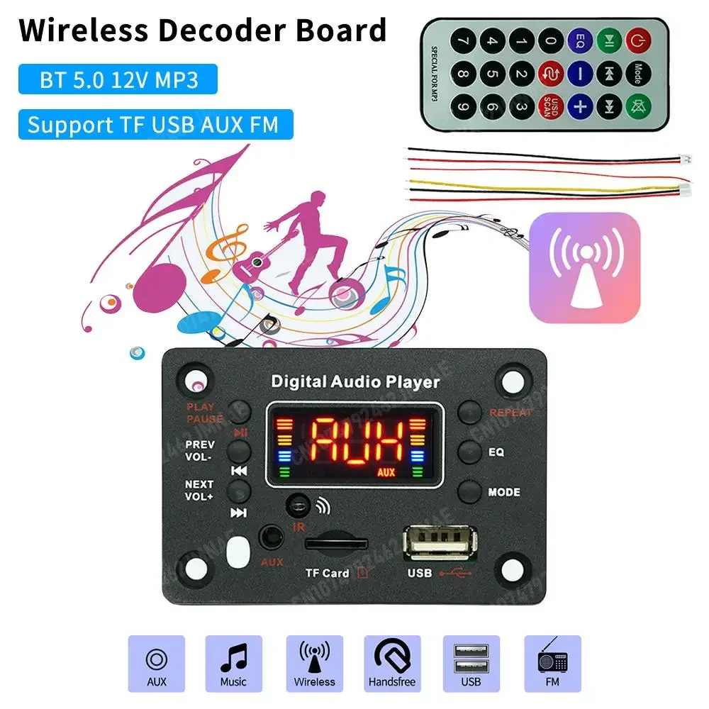 80W Amplifier Bluet…