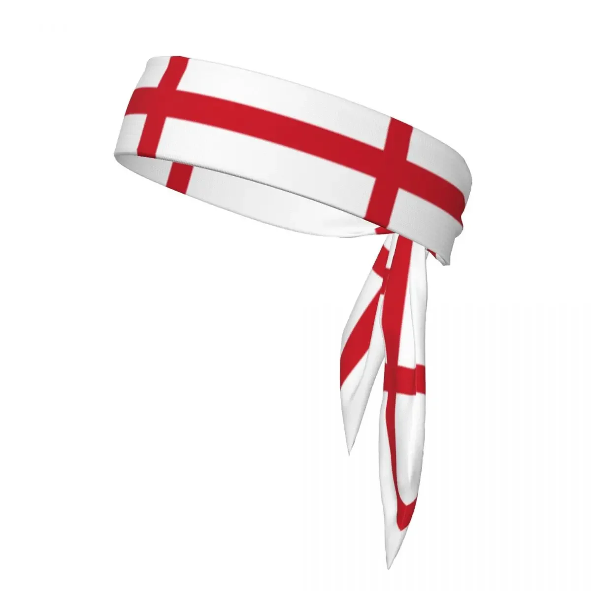 Tie Headbands England Flag Sports Head Band Athletic Sweatband Bandana Sweat Wicking