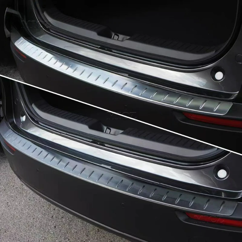 

For mazda cx30 cx-30 car styling 2020 2021 stainless steel rear bumper protector sill trunk tread plate cover trim