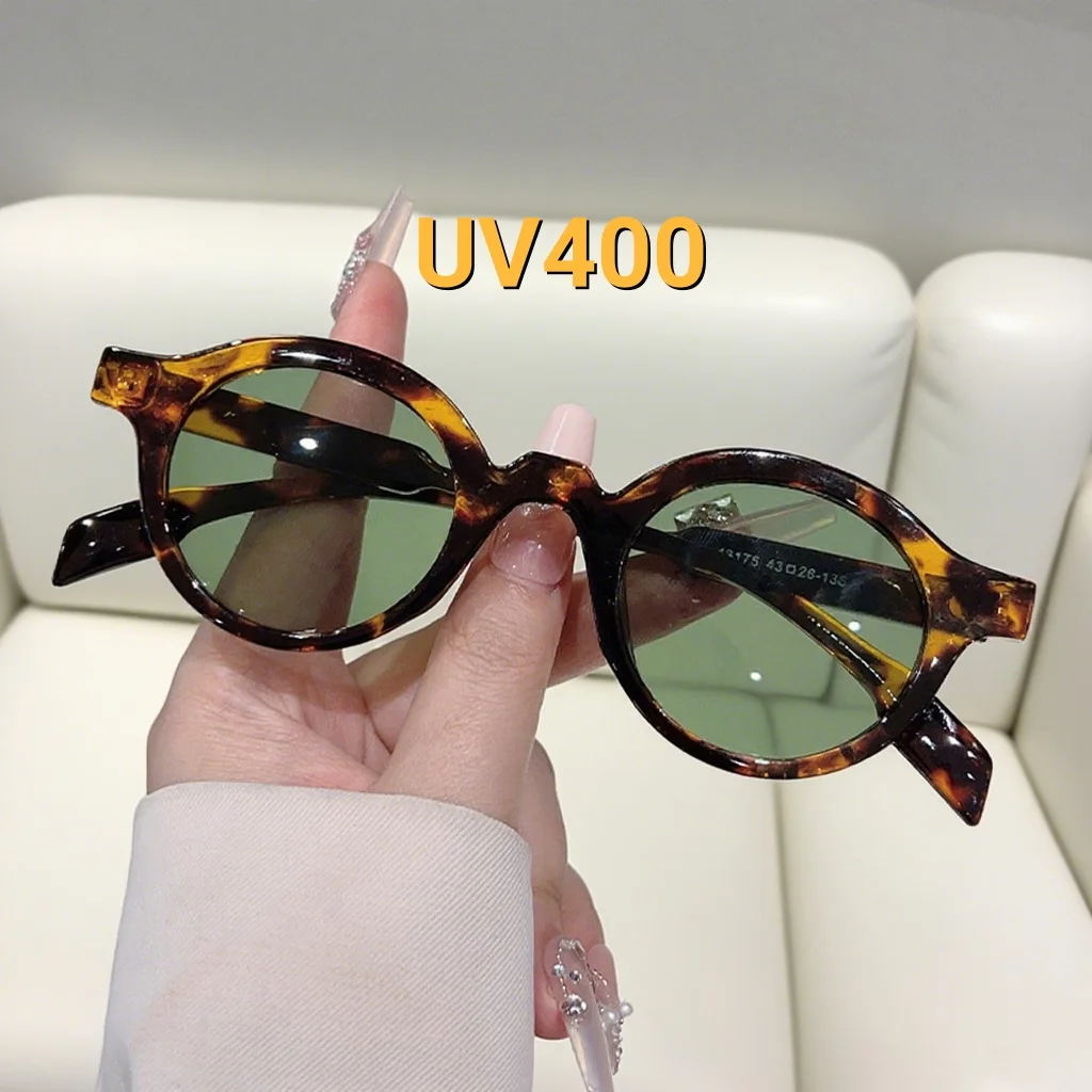 

Лето 2022, новые модные женские солнцезащитные очки в круглой оправе в стиле ретро, модные ультралегкие нейтральные универсальные солнцезащитные очки UV400