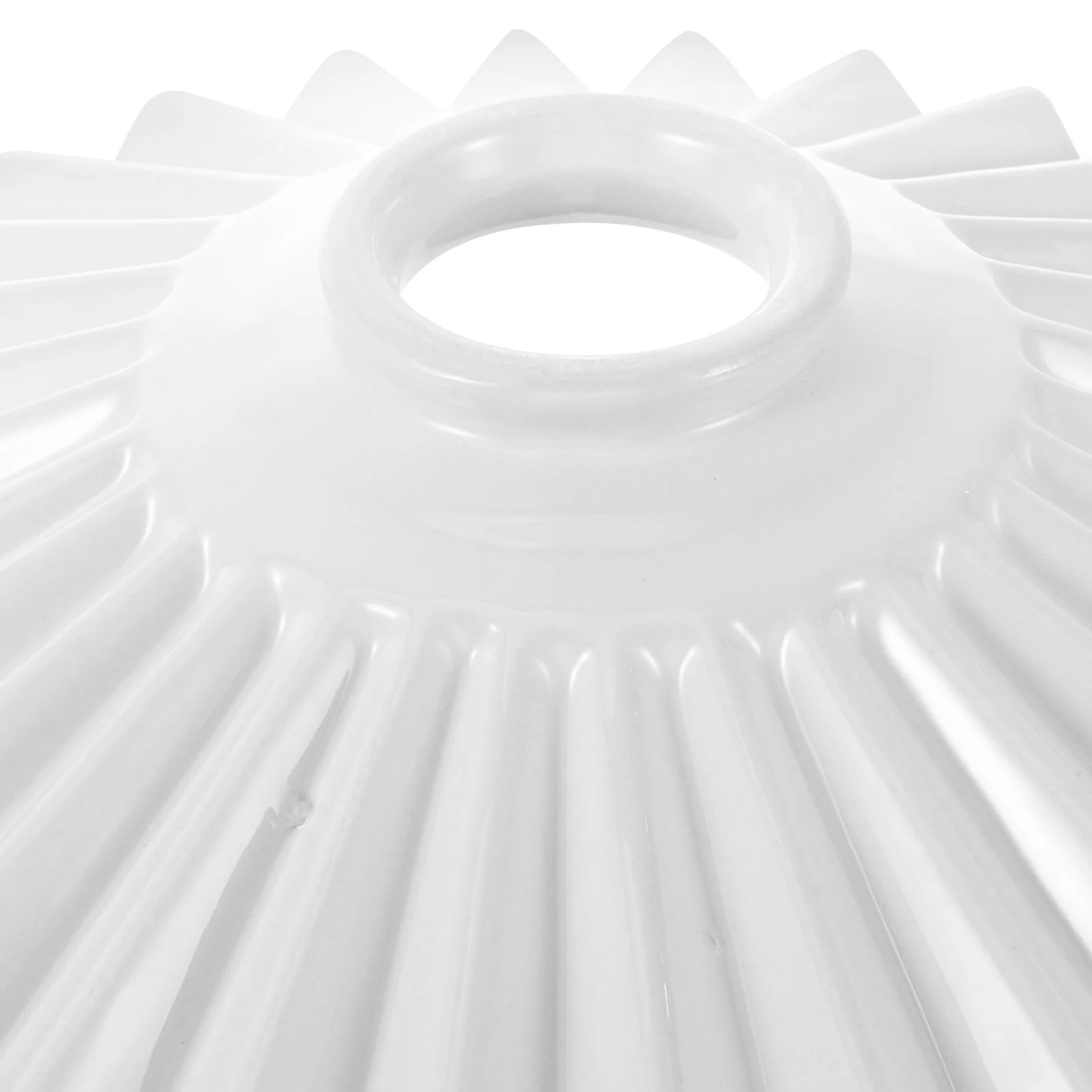 

Stable Structure White Ceramic Lamp Shade Hanging Light Cover for Chandelier Ceiling Lamps Decor Lamp Shade Ceiling Light Cover