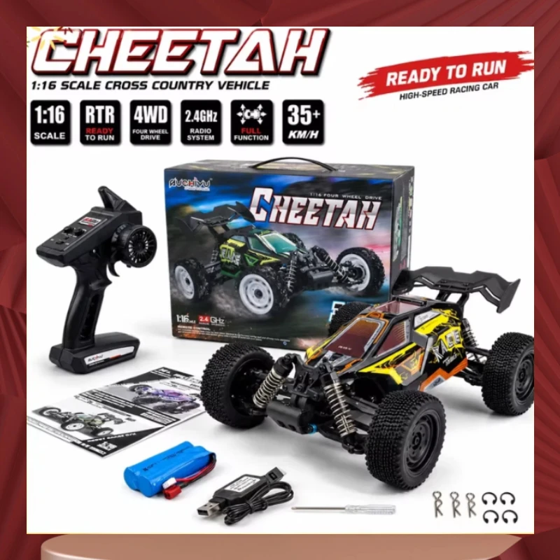 In Stock Suchiyu 16201 1/16 Four-Wheel Drive Racing Off-Road Vehicle Electric High Speed Rc 35km/H Remote Control Car Model Toys