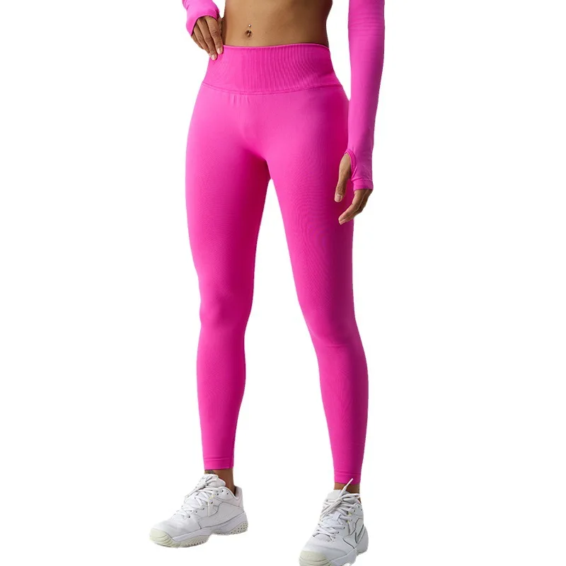 SHINBENE-Calças justas de ioga sem costura para mulheres, calças de compressão elásticas altas, Leggings de ginástica V, Leggings Booty, 2.0