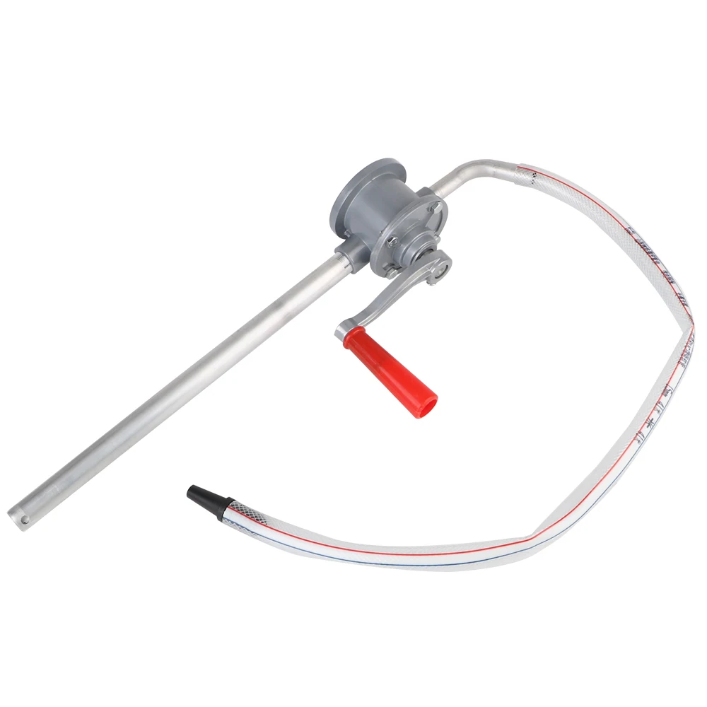 Vacuum Hand Pumps Siphon Sucker Transfer With Oil Hose Hand Crank Tools Car-styling Aluminum ​Manual Oil Pump Gear Oil Injector