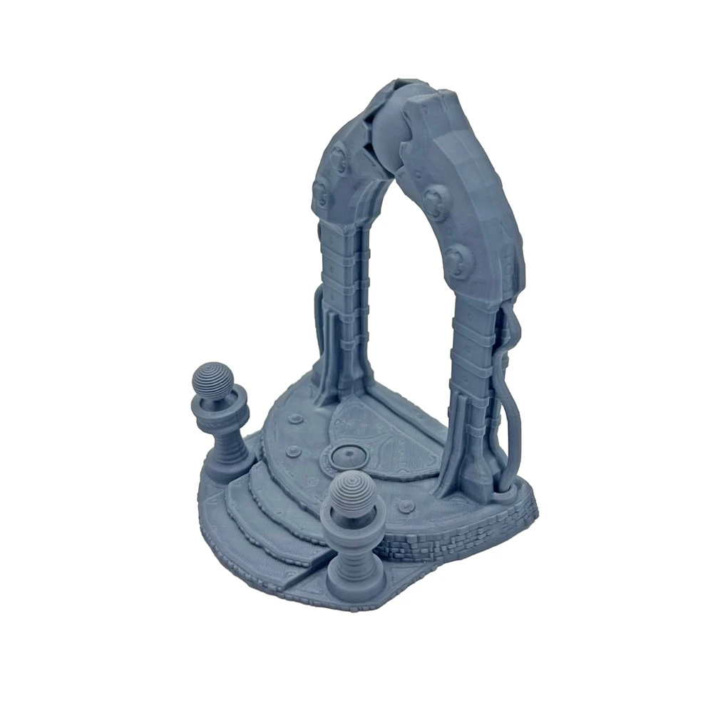 Oude Portal Miniatuur Terrein voor Tafelblad Gaming/D&D/RPG Terrein Landschap Gesneden Steenportaal