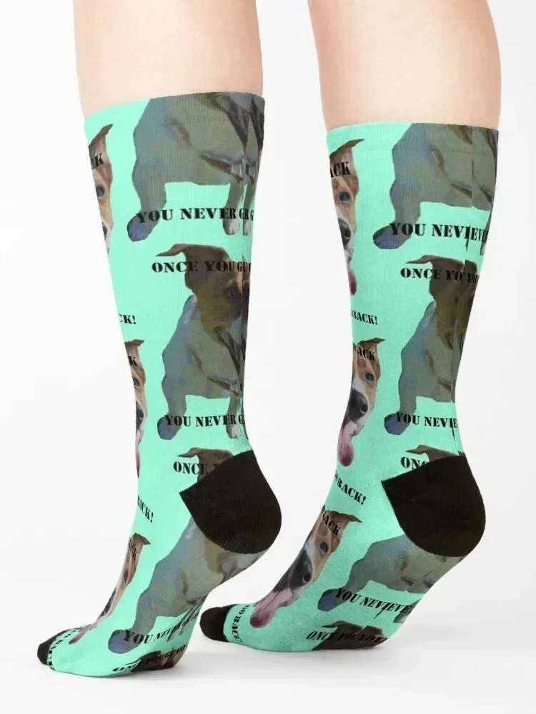 جوارب جاك راسل جحر لكرة القدم هدية سعيدة جوارب فضفاضة للنساء والرجال #4