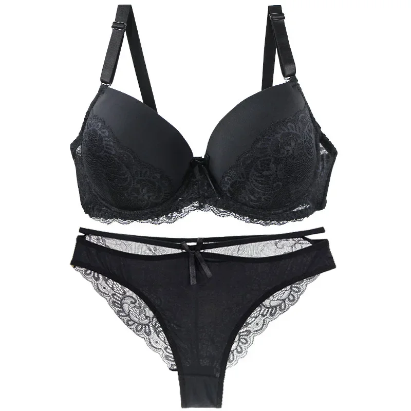 DaiNaFang طقم حمالات صدر مثير أخضر أسود بيج أحمر أبيض أرجواني مقوس دانتيل ملابس داخلية زهرية للنساء ملابس داخلية مقاس كبير