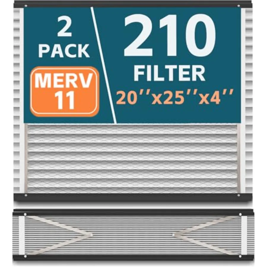 

Сменный фильтр MERV 11, 2 шт., совместимый с моделями очистителей воздуха AprilAire для всего дома 1210 1620 2210 2216 3210 4200