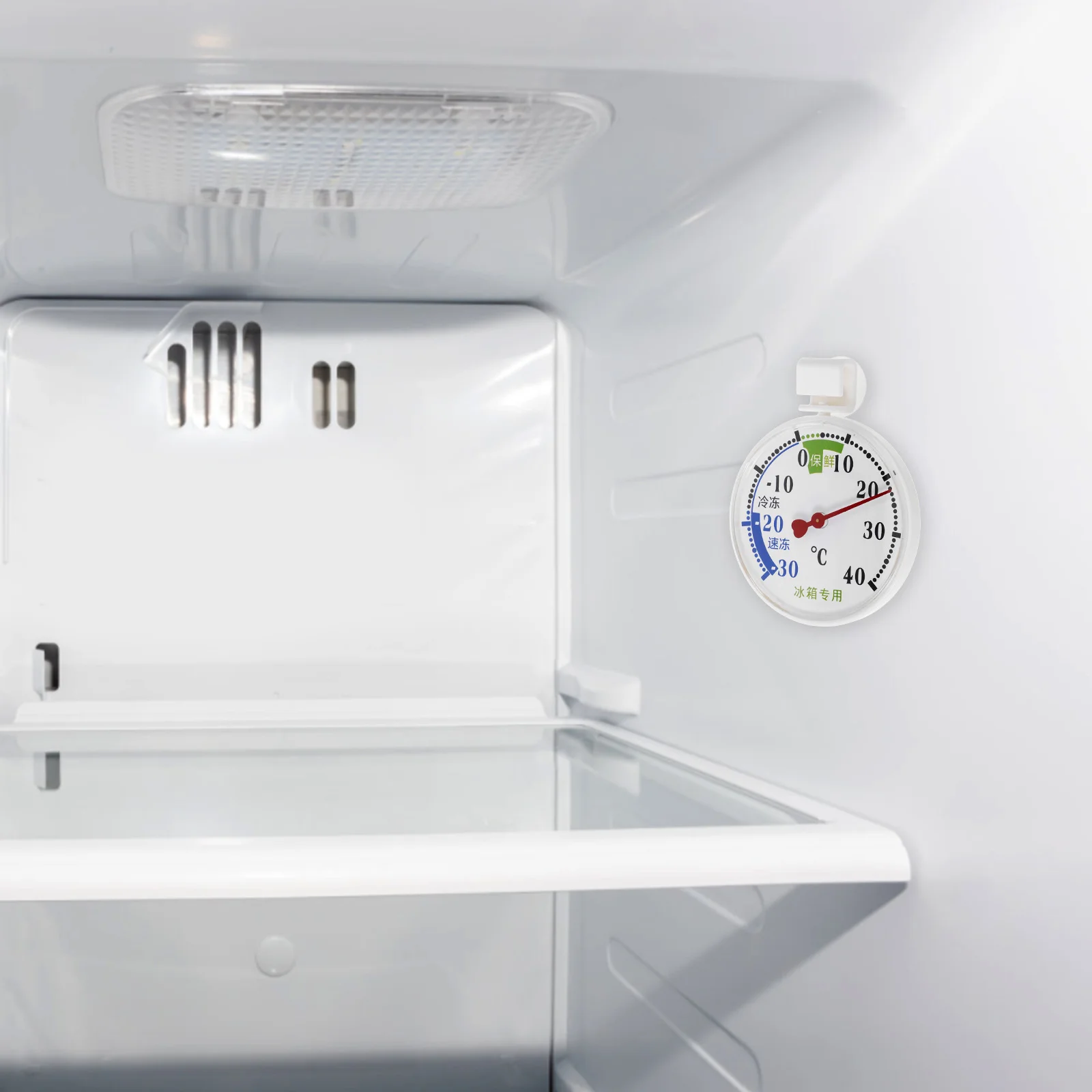

Multifunctional Suction Cup Thermometer for Refrigerator Freezer -50℃~70℃ High Precision Min Display Unit Conversion